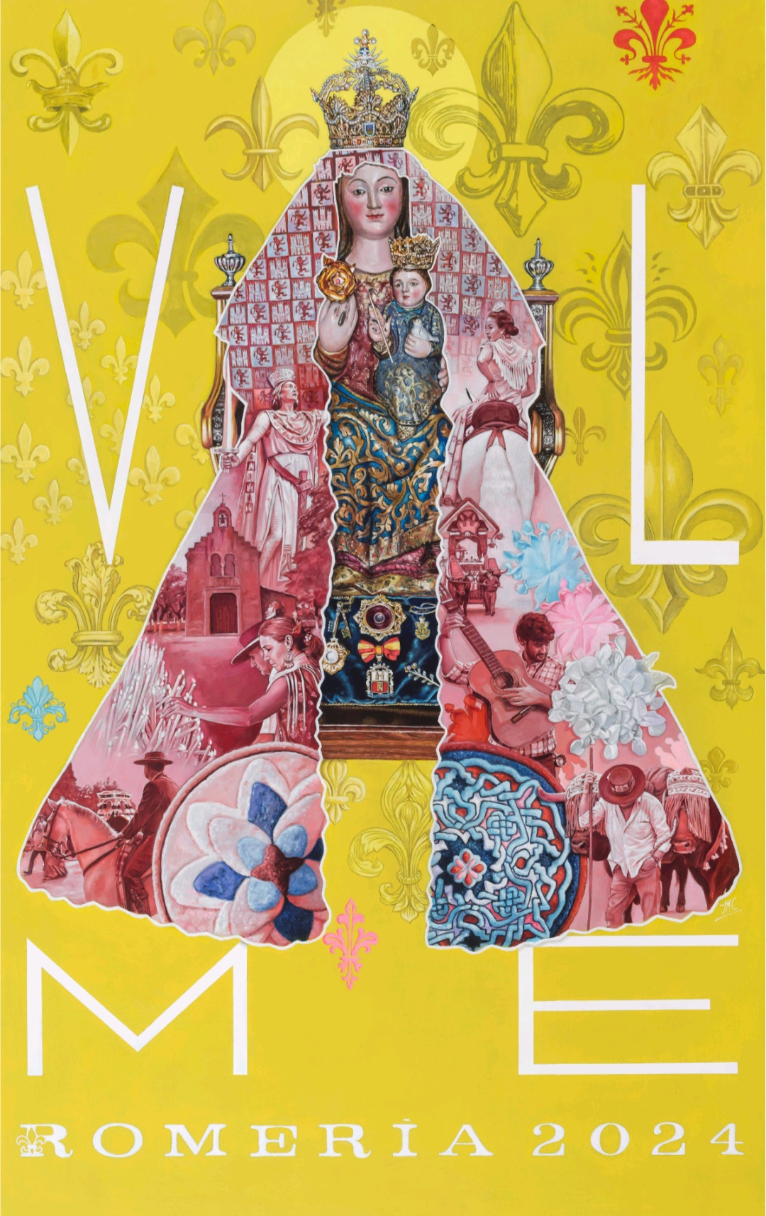 Romería en honor de Nuestra Señora de Valme  